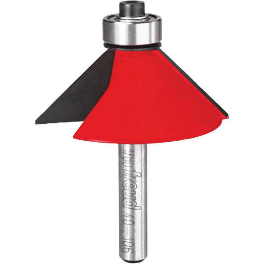 Freud Router Bit - Chamfer Bit, 1-3/4" Dia., 1/4" Shank