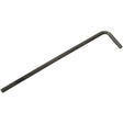 Long Arm Hex Key, Hex End, 3/32" x 3.34" L, L Shape