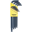 Balldrive L-Style Hex Key Set, 12 Pcs.