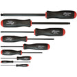 Ball Driver Screwdriver Sets - Metric, 9 Pcs.