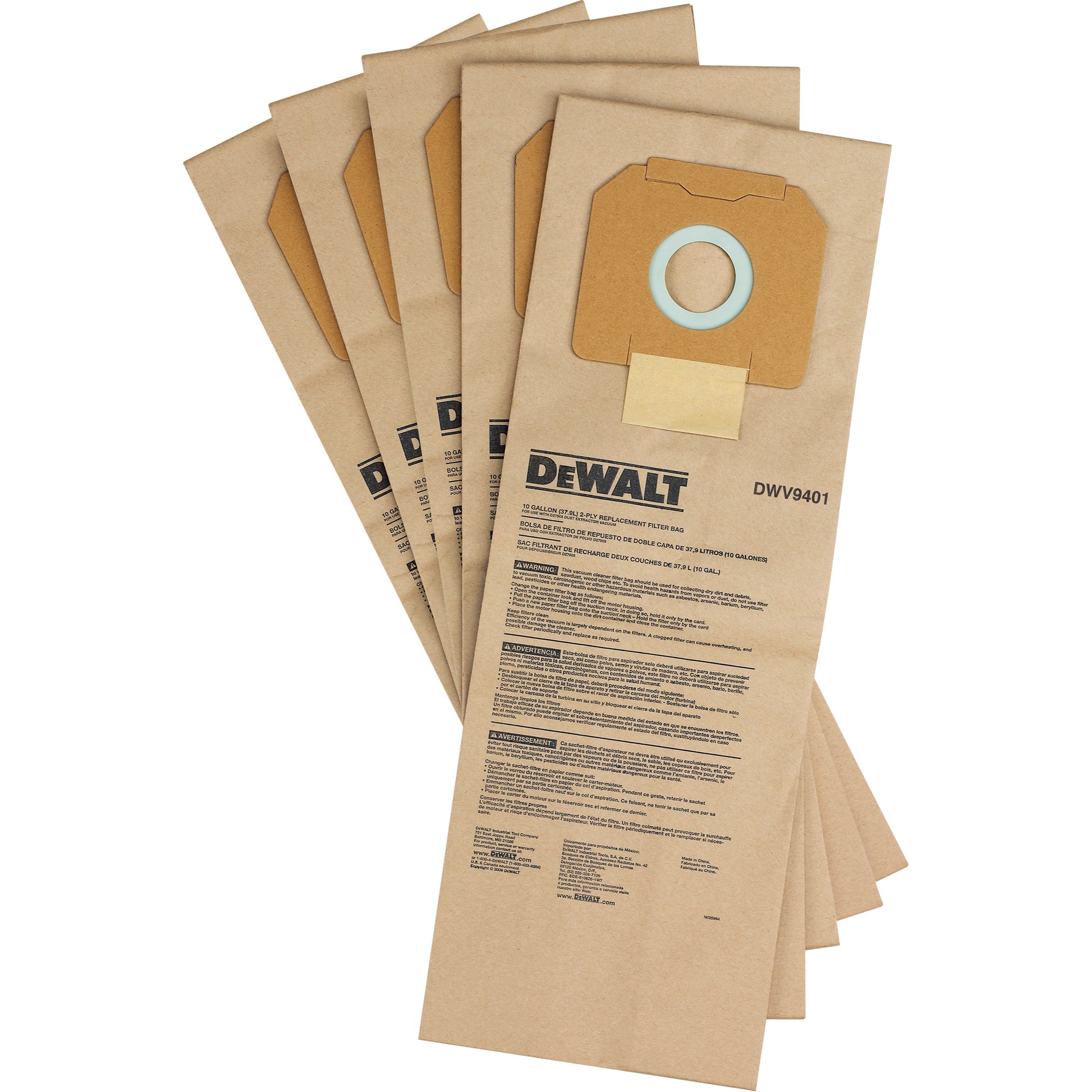 Paper Bags for Dust Extractors