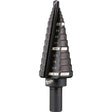 #8 Step Drill Bit, 1/2" - 1" , 1/16" Increments, High Speed Steel
