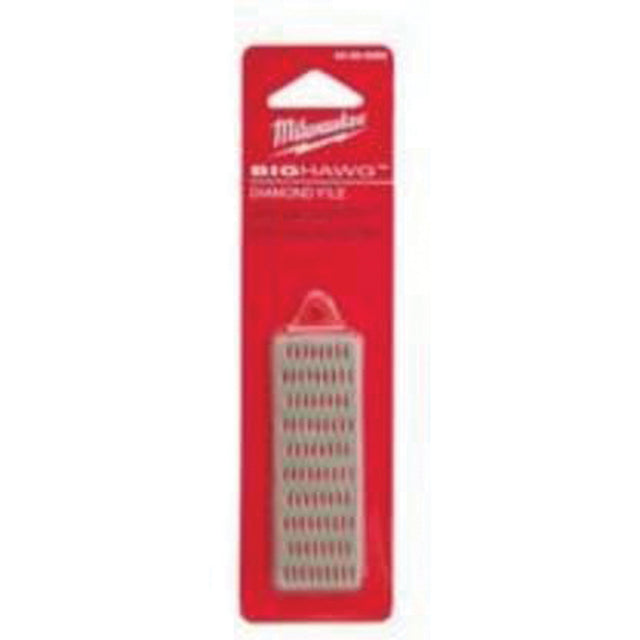 Big Hawg™ with Carbide Teeth Diamond File, Flat, 3-3/4", Smooth