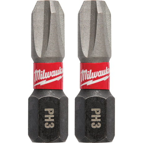 Shockwave™ Insert Bits, Phillips, #3, 1/4" Drive