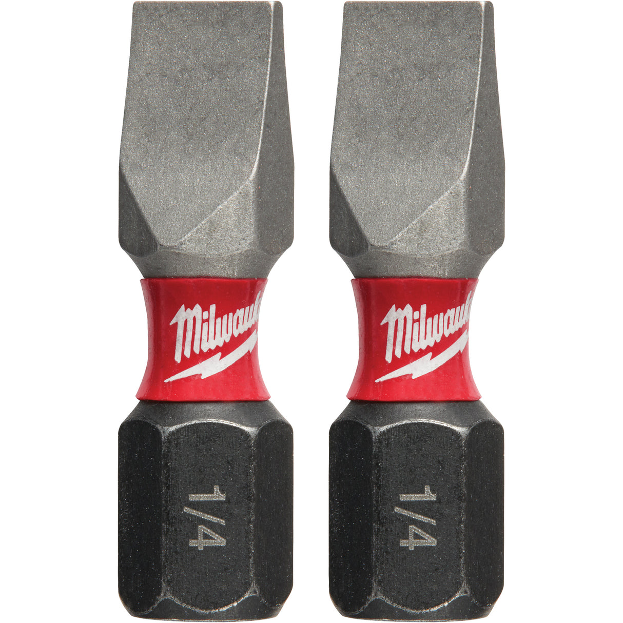 Shockwave™ Insert Bits, Slot, #10/1/4", 1/4" Drive