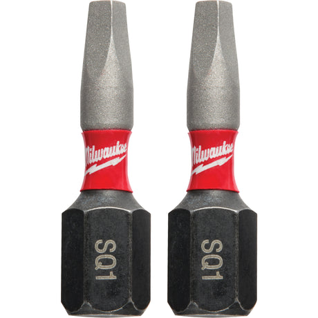 Shockwave™ Insert Bits, Square, #1, 1/4" Drive