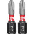 Shockwave™ Reduced Diameter Drywall Insert Bits, Phillips, #2, 1/4" Drive
