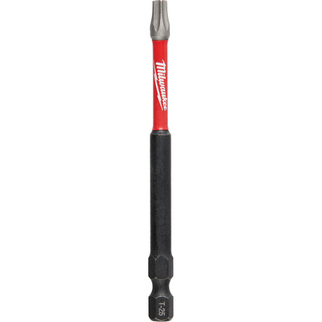 Shockwave™ Impact Power Bit, Torx, T-25 Tip, 1/4" Drive Size, 3-1/2" Length