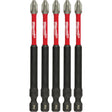 Shockwave™ Impact Power Bits, Phillips, #2 Tip, 1/4" Drive Size, 3-1/2" Length