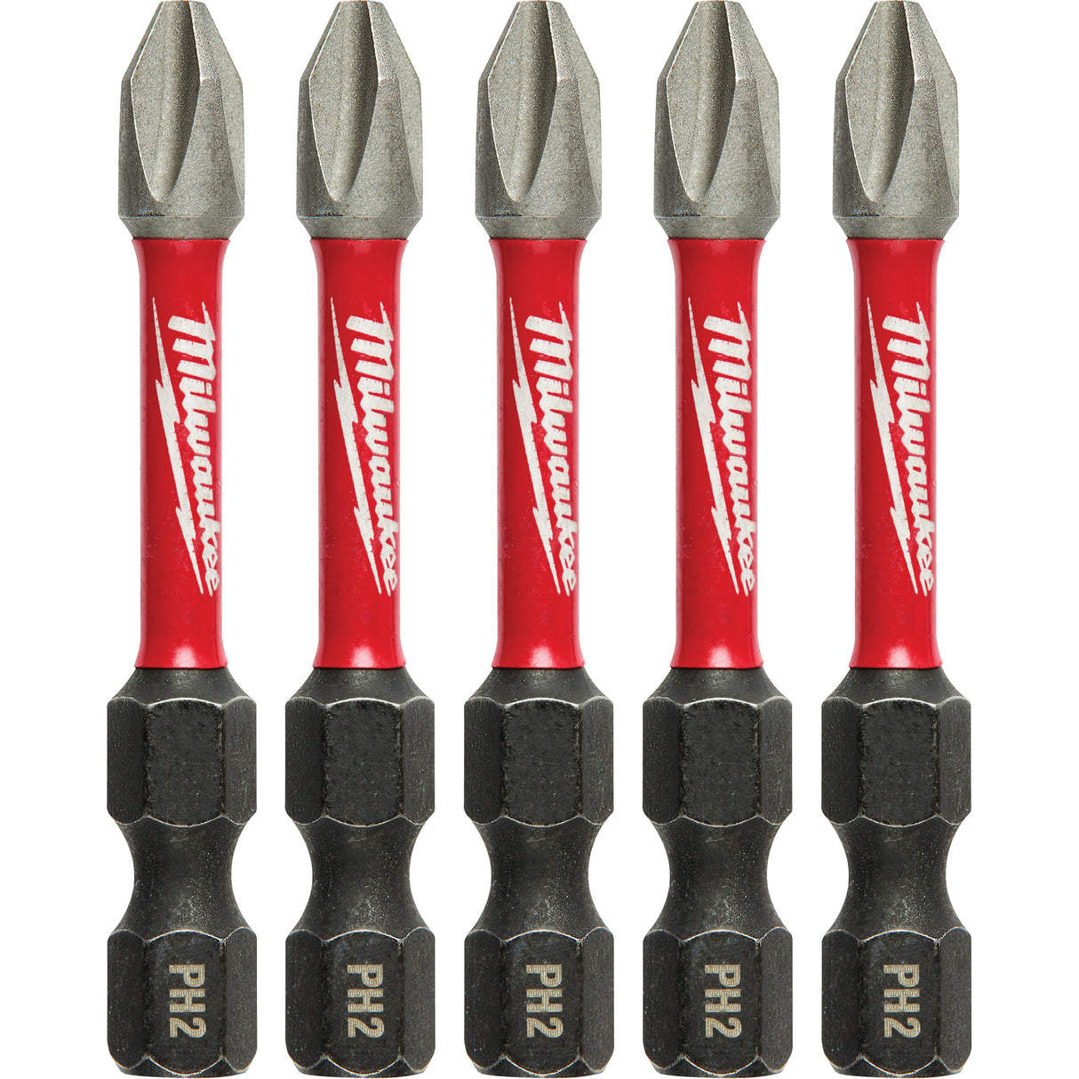 Shockwave™ Impact Power Bit, Phillips, #2 Tip, 1/4" Drive Size, 2" Length