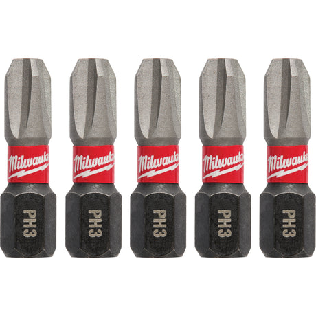 Shockwave™ Impact Insert Bits, Phillips, #3, 1/4" Drive