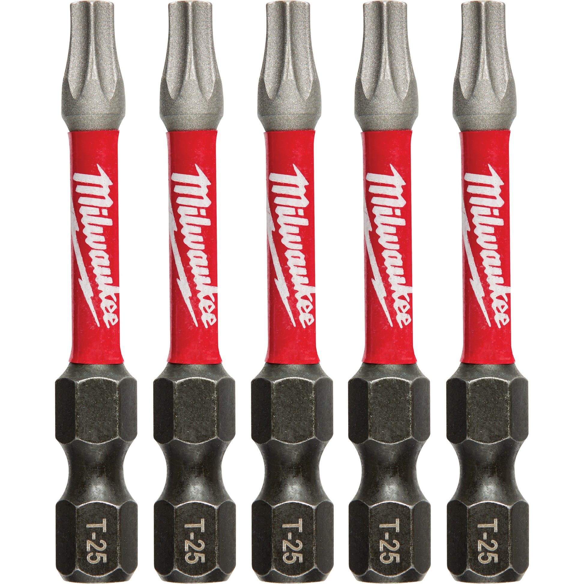 Shockwave™ Impact Power Bit, Torx, T-25 Tip, 1/4" Drive Size, 2" Length