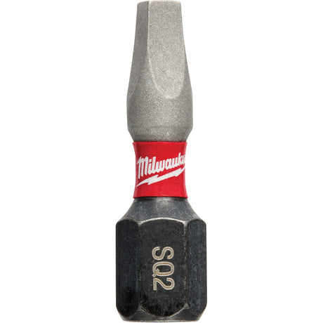 Shockwave™ Impact Insert Bit, Square, #2, 1/4" Drive