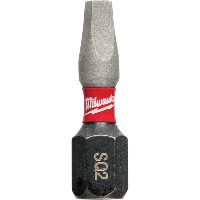 Shockwave™ Impact Insert Bit, Square, #2, 1/4" Drive