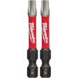 Shockwave™ Impact Power Bits, Torx, T-30 Tip, 1/4" Drive Size, 2" Length