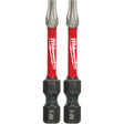 Shockwave™ Impact Power Bits, Torx, T-20 Tip, 1/4" Drive Size, 2" Length