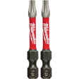 Shockwave™ Impact Power Bits, Torx, T-25 Tip, 1/4" Drive Size, 2" Length