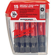 Shockwave™ Impact Insert Bits, Phillips, #2 Tip, 1/4" Drive Size, 2" Length