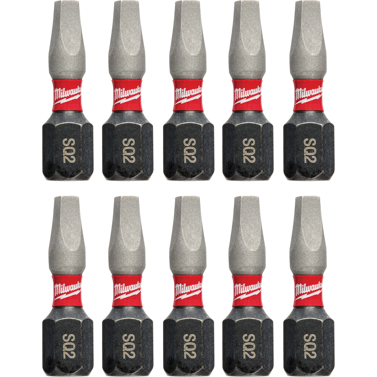 Shockwave™ Impact Insert Bits, Square, #2, 1/4" Drive