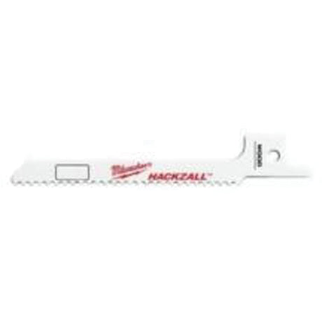 M12™ Hackzall™ Blade-Wood Scroll, Bi-Metal, 10 TPI, 3-1/2" L x 5/16" W