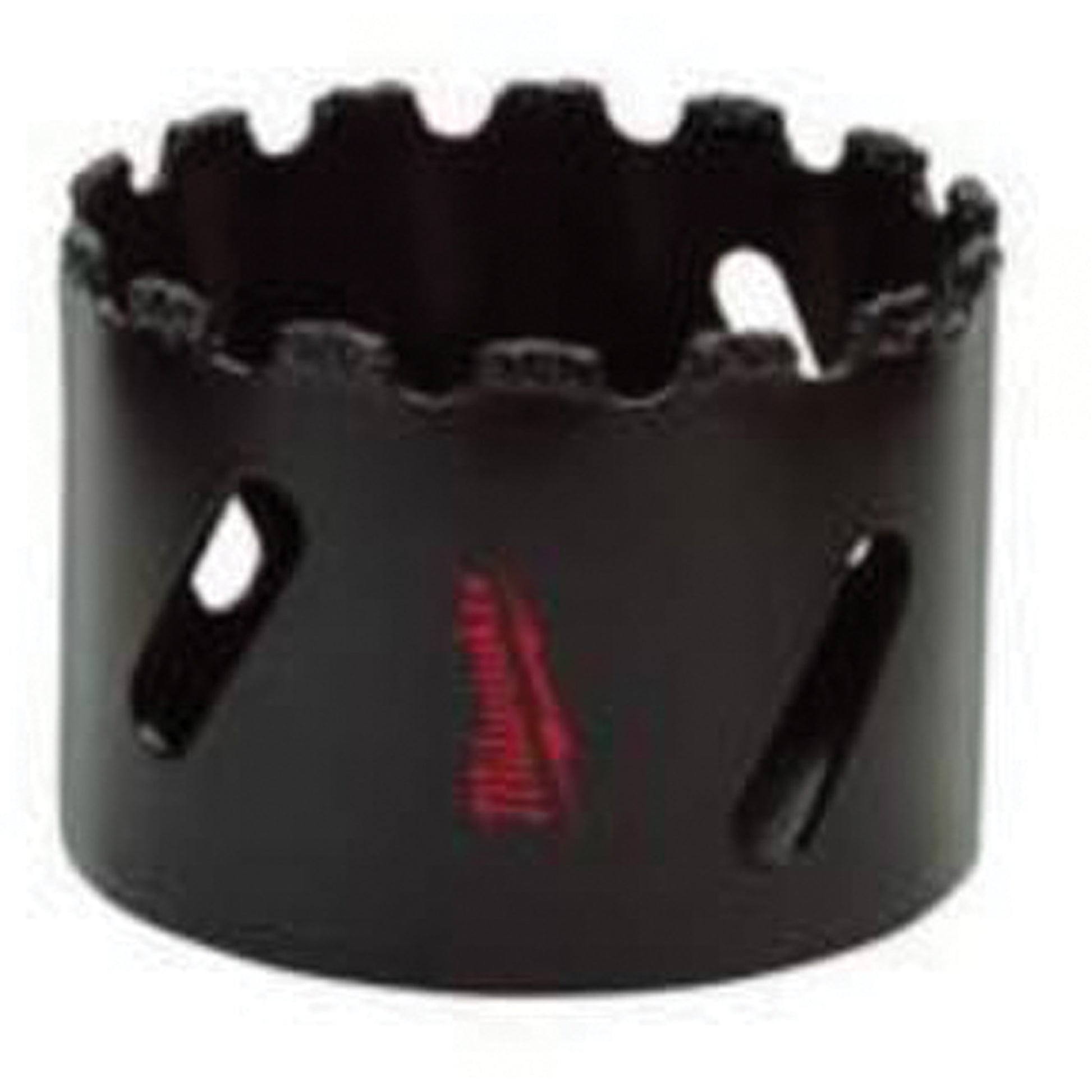 Grit Edge Hole Saw, 1-3/8", 1-9/16" Depth of Cut, Carbide