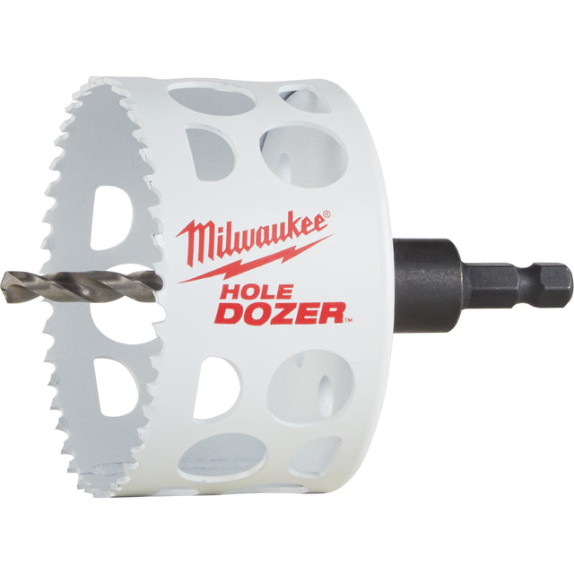 Hole Dozer™ Hole Saw with Arbor, 3", 1-5/8" Depth of Cut, Bi-Metal