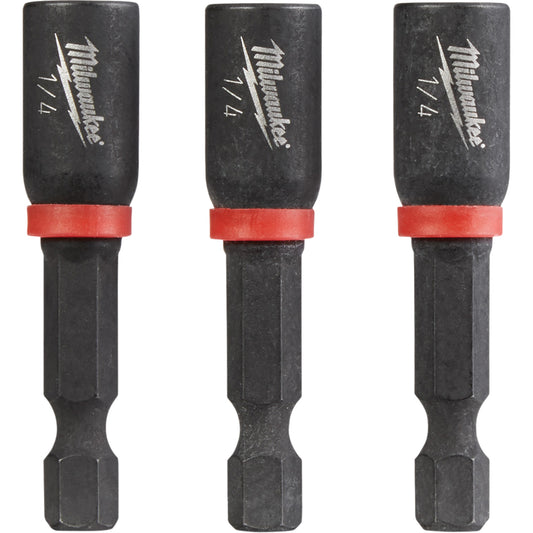Shockwave™ Impact Duty™ Magnetic Nut Driver, 1/4" Drive Size, 1-7/8" Length
