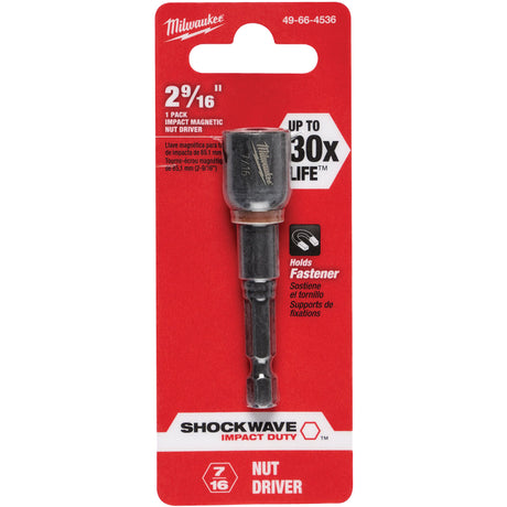 Shockwave™ Impact Duty™ Magnetic Nut Driver, 1/2" Drive Size, 2-9/16" Length