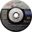 Grinding Wheel, 4-1/2" x 1/4", 5/8"-11 Arbor, Aluminum Oxide, Type 27