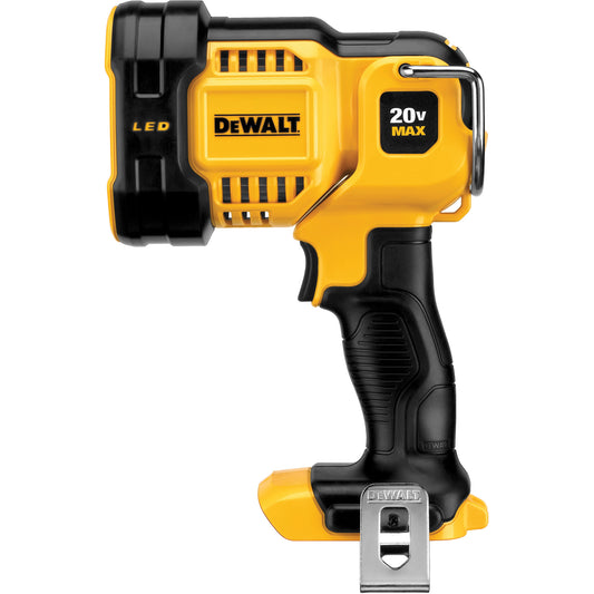 Max Cordless Jobsite Spotlight, LED, 1000 Lumens, Rechargeable Batteries