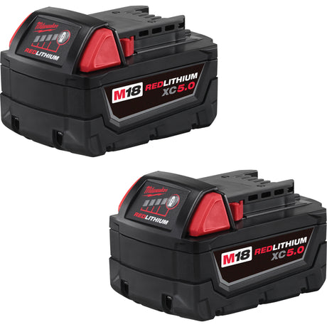 M18™ Redlithium™ Battery Pack, Lithium-Ion, 18 V, 5.0 A