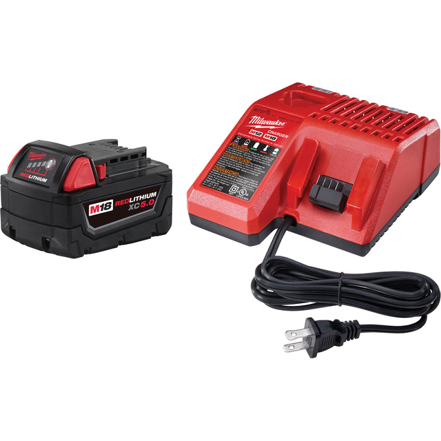 M18™ Redlithium™ XC 5.0 System Starter Kit, 18 V, Lithium-Ion