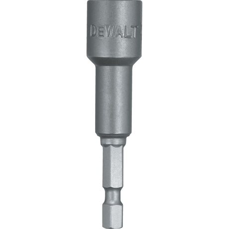 Nutdriver, 7/16" Tip, 1/4" Drive, 1-7/8" L, Magnetic