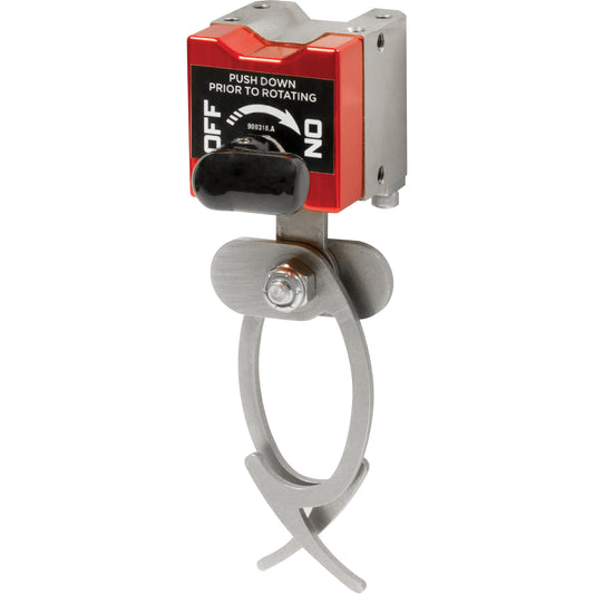 On/Off Magnetic Hanging Hooks, 5-3/4" Length, 1-3/4" Diameter, 35 lbs. Capacity