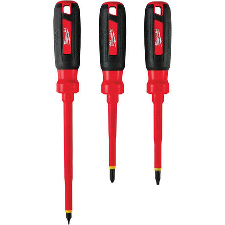 Insulated Screwdriver Kit, 1000 V, 3 Pcs