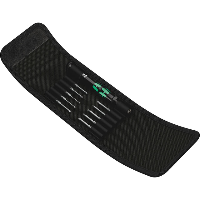 Micro Series Interchangeable Screwdriver Blade Set with Pouch, 11 Pcs.