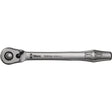 Zyklop Metal 1/4 Metal Ratchet with switch lever, 1/4" Drive, Plain Handle