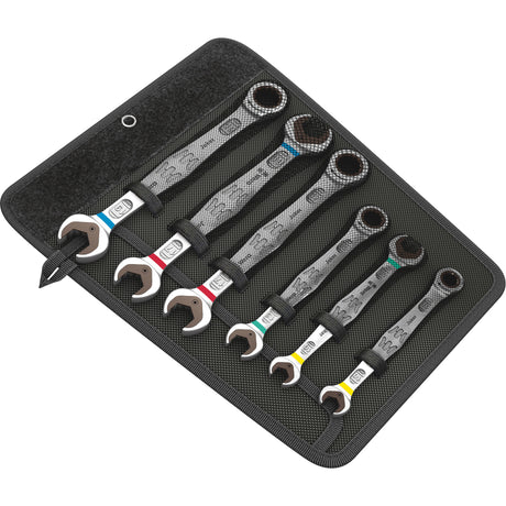 Joker Wrench Set, Combination, 6 Pieces, Metric