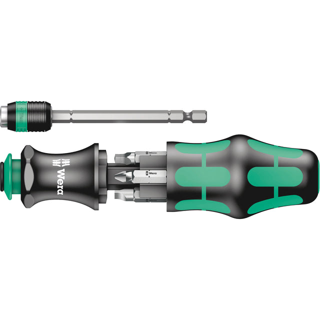 Kraftform Kompakt 26 Multi Screwdriver, 7-11/16" L, Plastic Handle