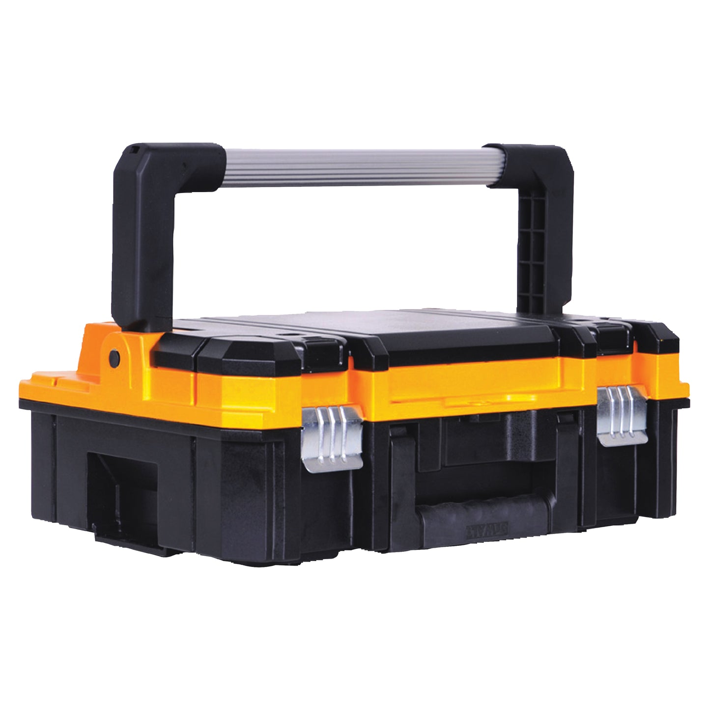 TSTAK® I Tool Box with Long Handle, 17-1/4" x 13" x 6-3/8", Black