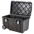 TOUGH CHEST™ Mobile Storage, 38-29/32" x 23-3/32" x 24-5/16", Black