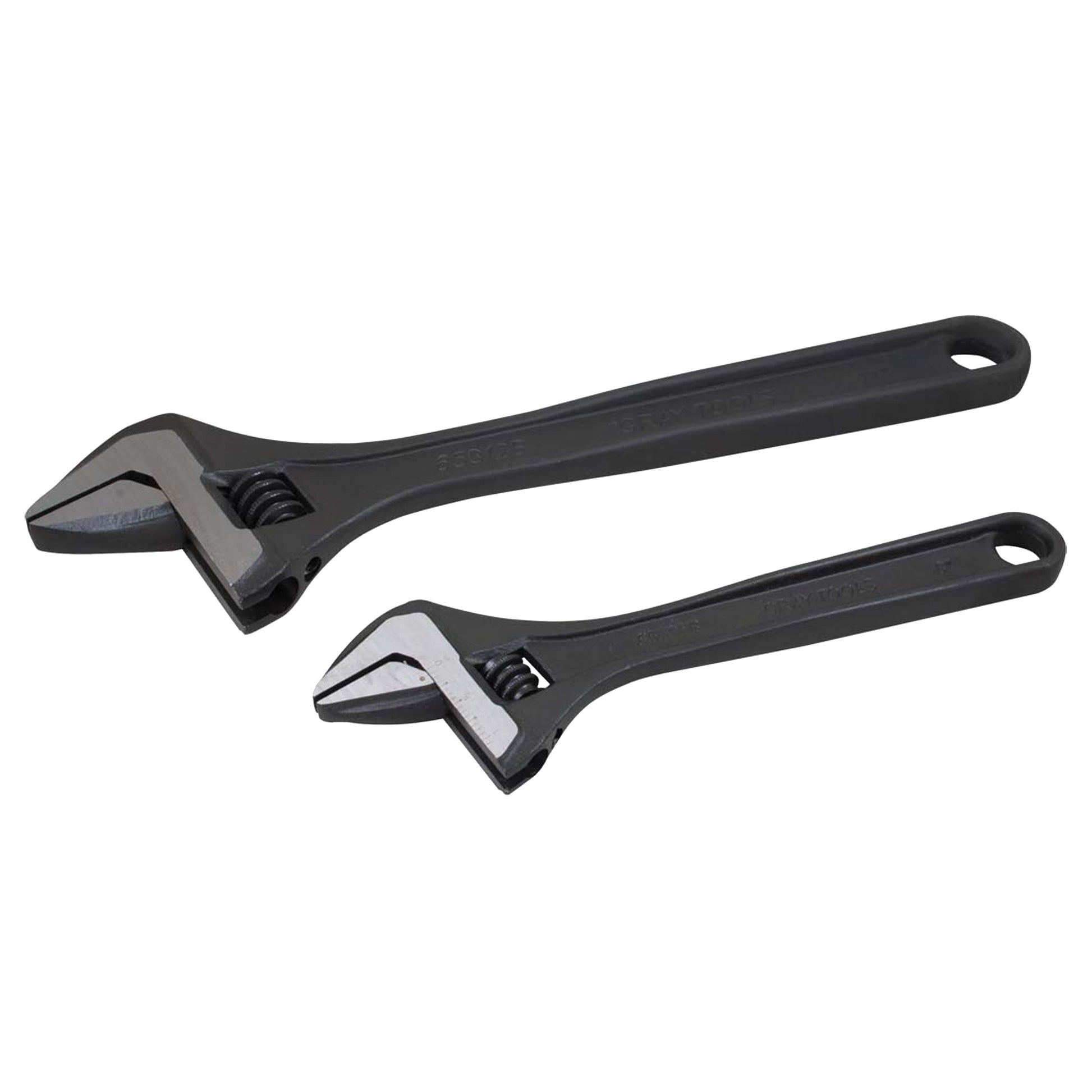 Wrench Set, Adjustable, 2 Pieces, Imperial and Metric