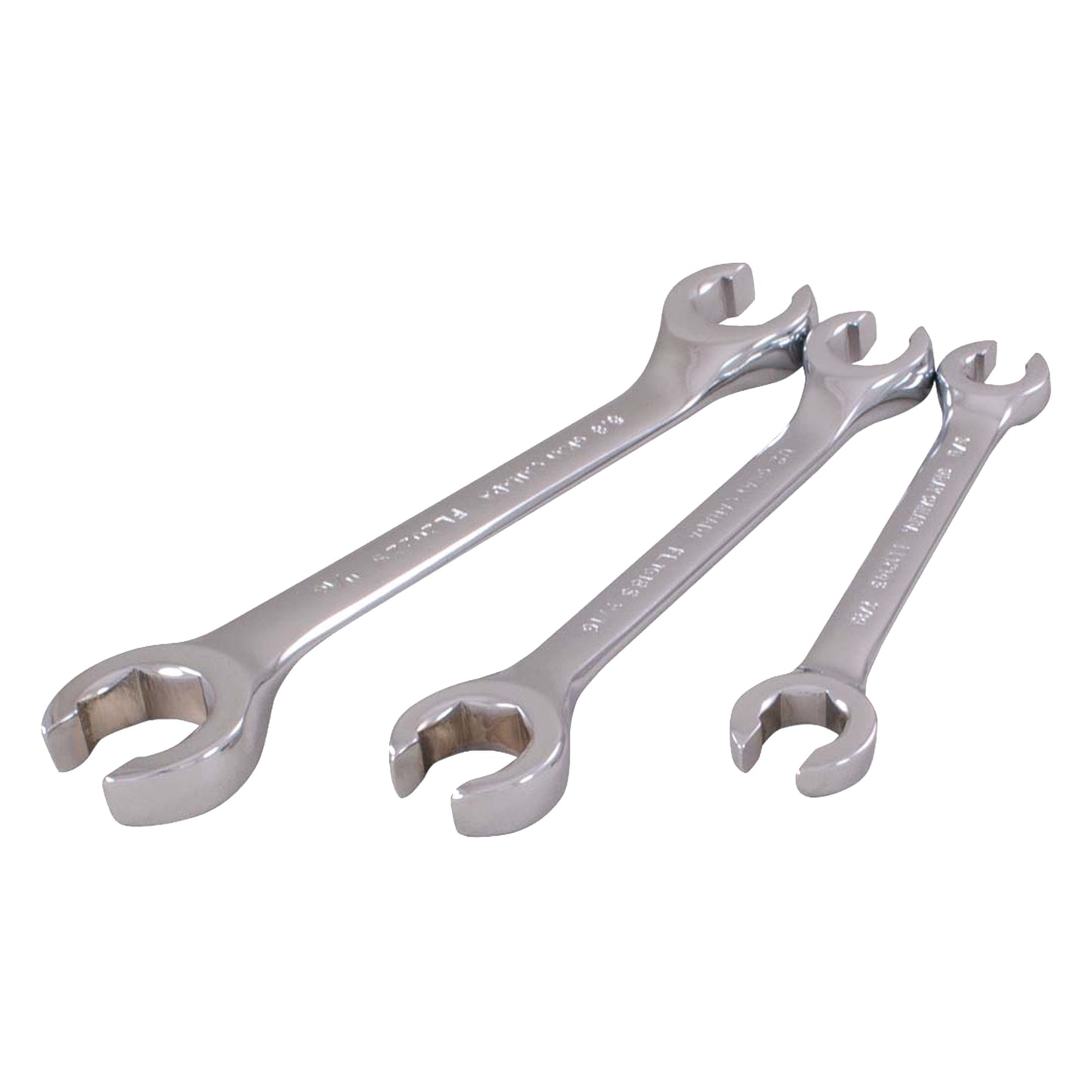 Wrench Set, Flare Nut, 3 Pieces, Imperial