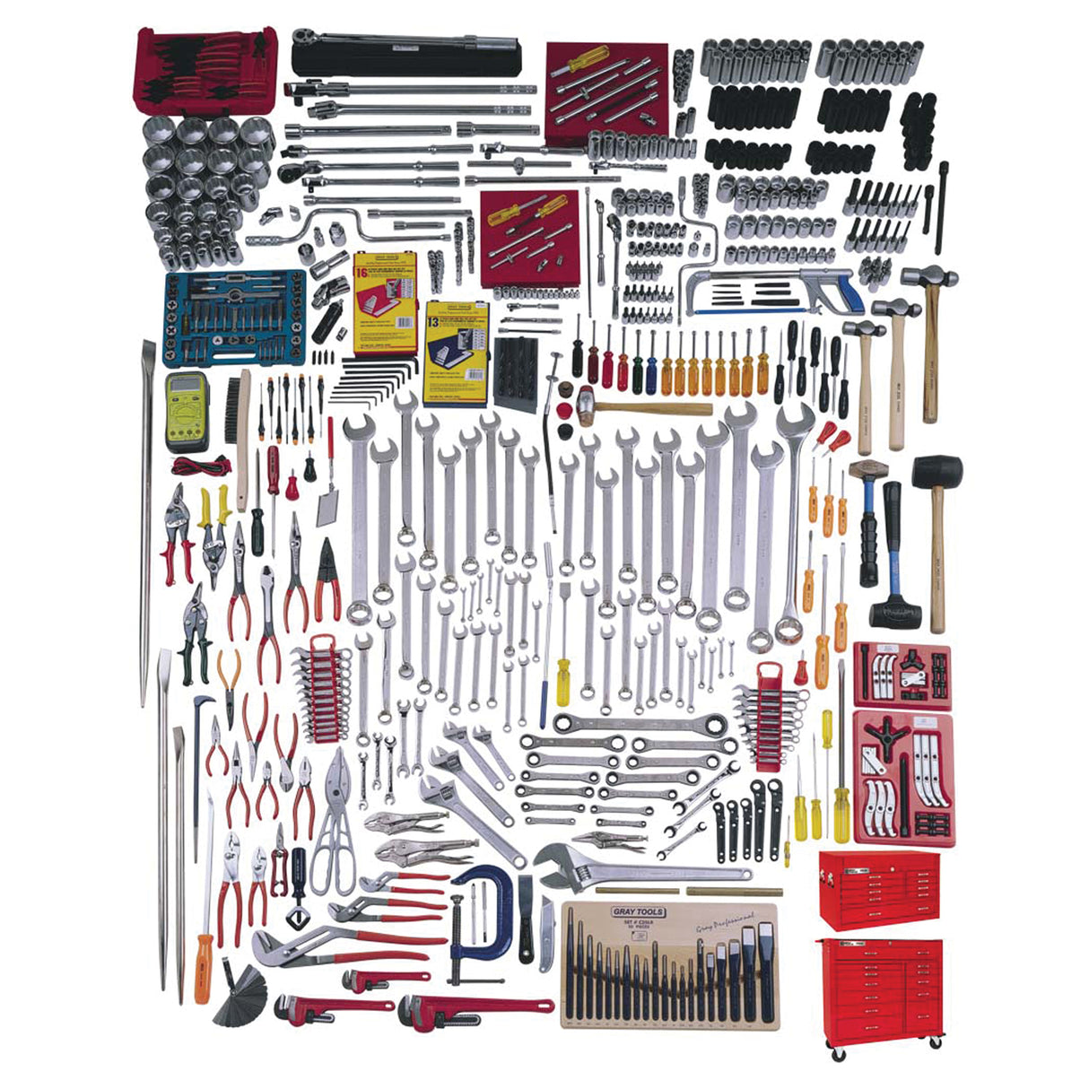 Master Set With Tool Boxes, 835 Pieces