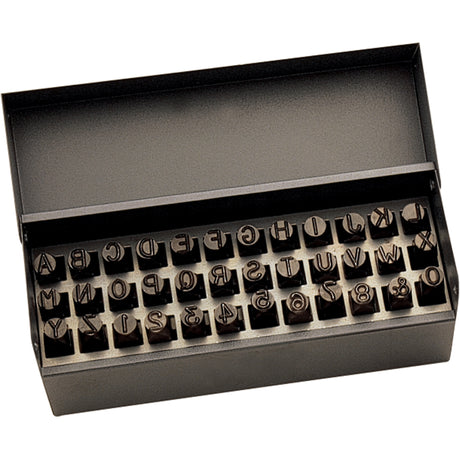 Letter & Number Hand Stamp Set, 36 Pieces