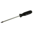 Square Screwdriver, #4 Tip, Round, 9-3/4" L, Plastic Handle