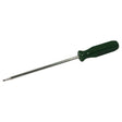 Square Screwdriver, #1 Tip, Round, 12-1/4" L, Plastic Handle