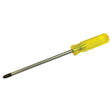 Phillips Screwdriver, #4, 12-1/2" L, Plastic Handle