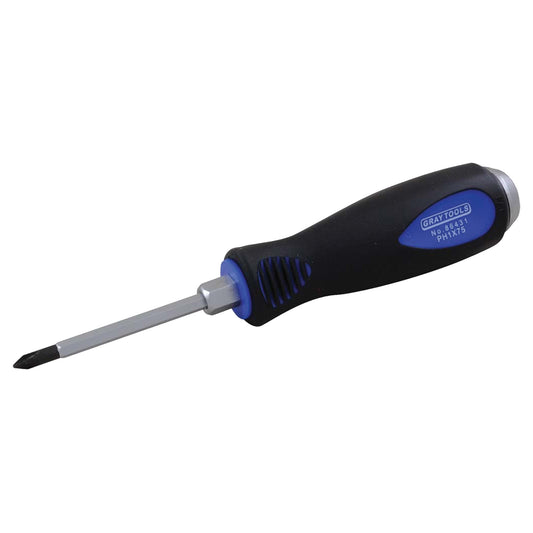 Phillips Screwdriver, #1, 20-9/32" L, Cushion Grip Handle