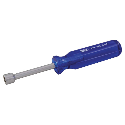 Nut Driver, 3/16" Drive, 6-3/4" L, Non Magnetic